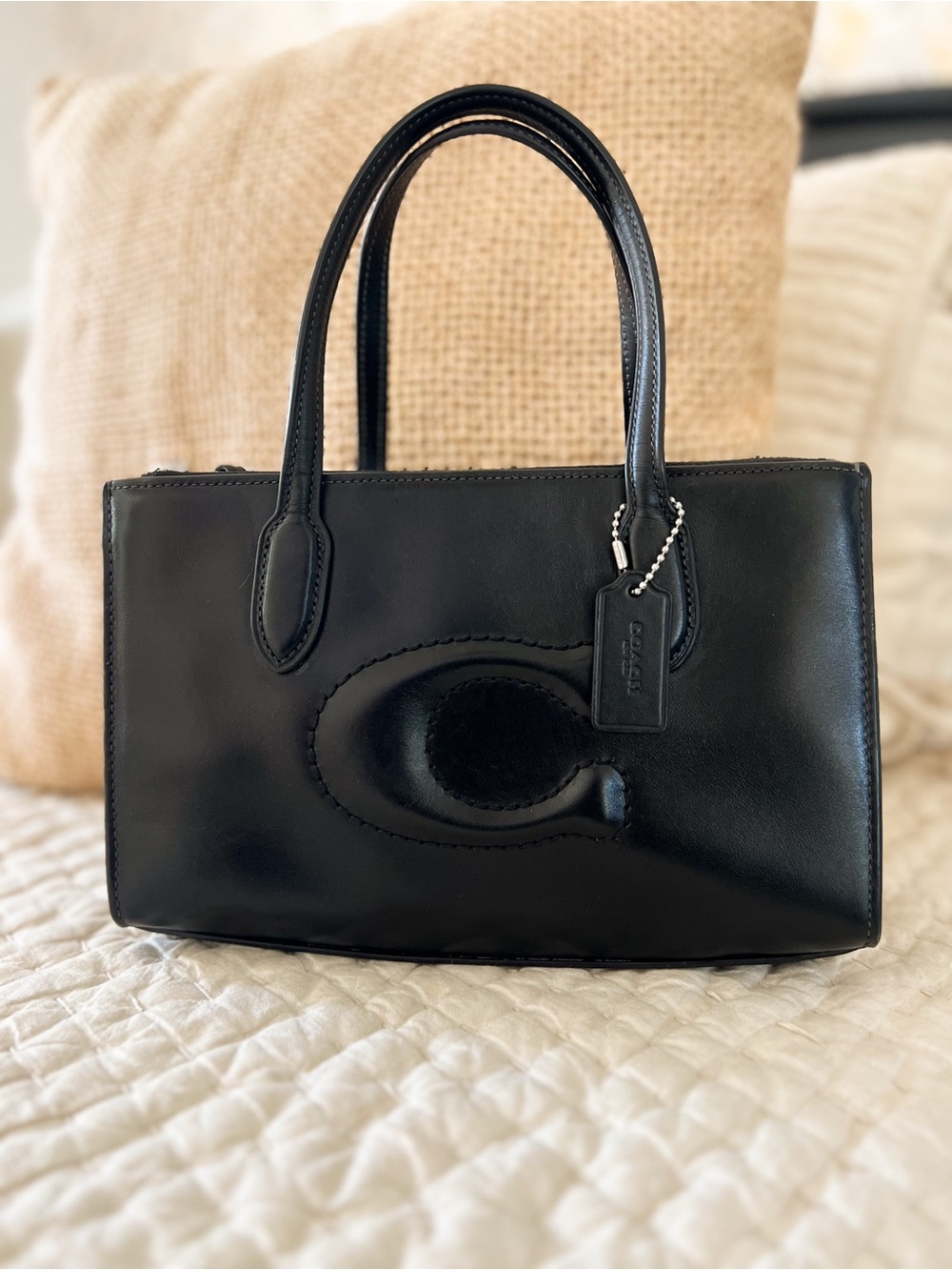 Coach Mini Nina Tote in Black
